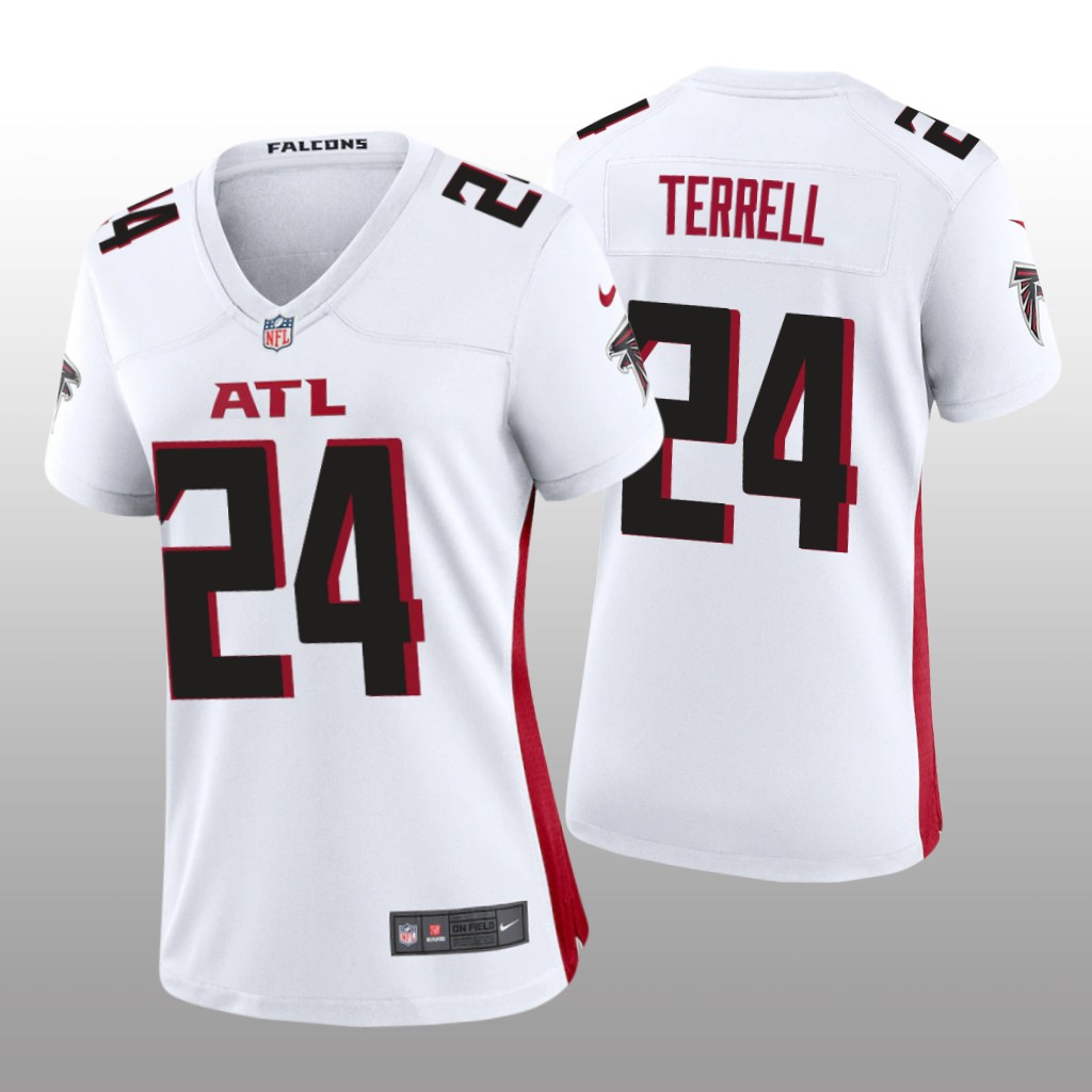 Atlanta Falcons White 2020 NFL Draft A.J. Terrell Game Jersey
