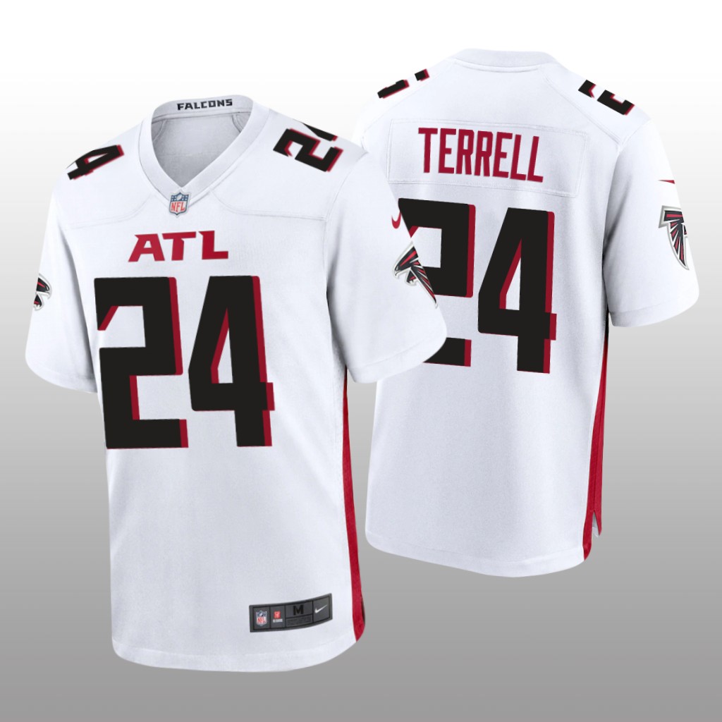 Atlanta Falcons White 2020 NFL Draft A.J. Terrell Game Jersey