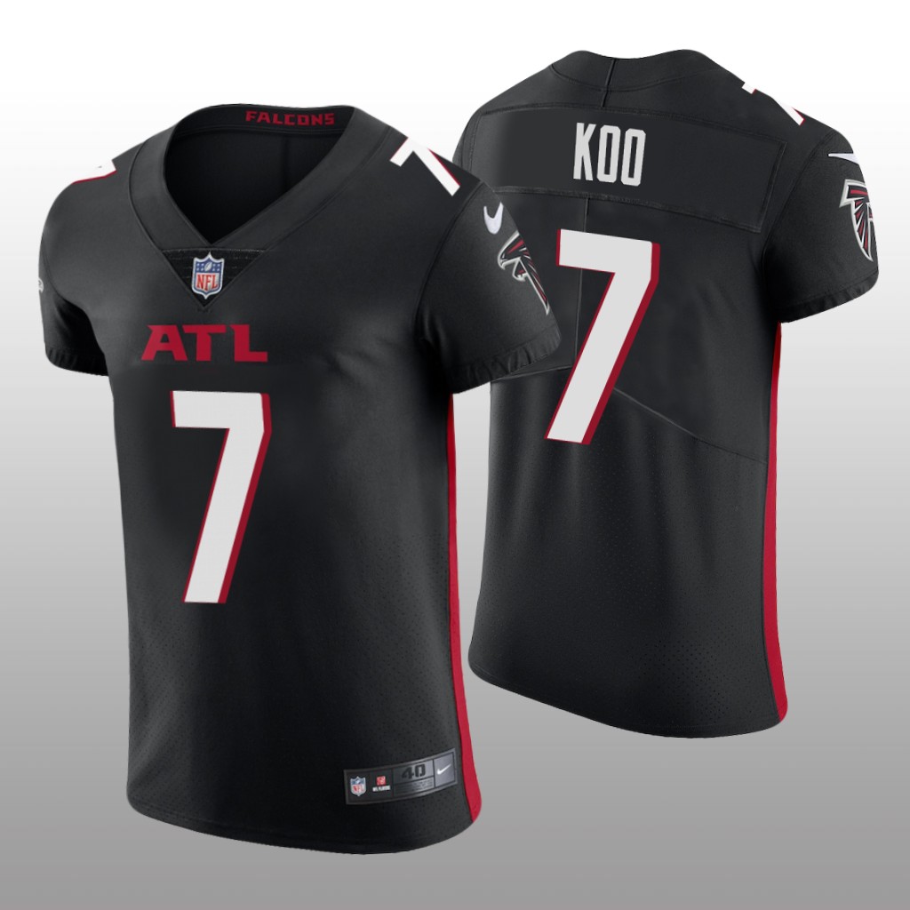 Atlanta Falcons Younghoe Koo Black Jersey Vapor Elite Men's