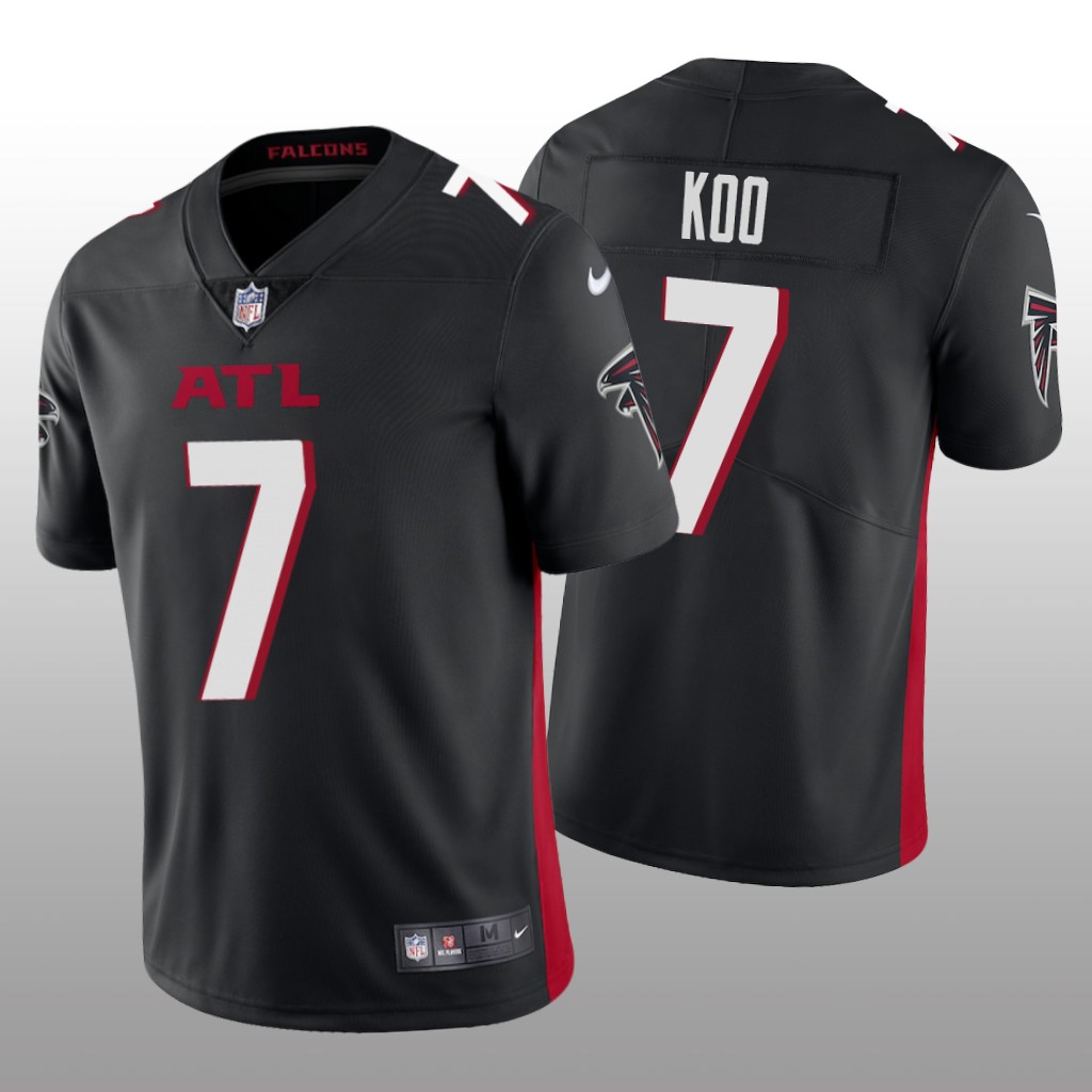 Atlanta Falcons Younghoe Koo Black Jersey Vapor Limited - Men's