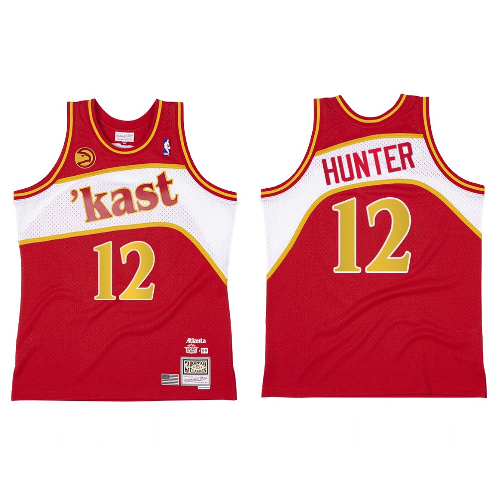 Atlanta Hawks BR Remix Kast De'andre Hunter #12 Red Jersey