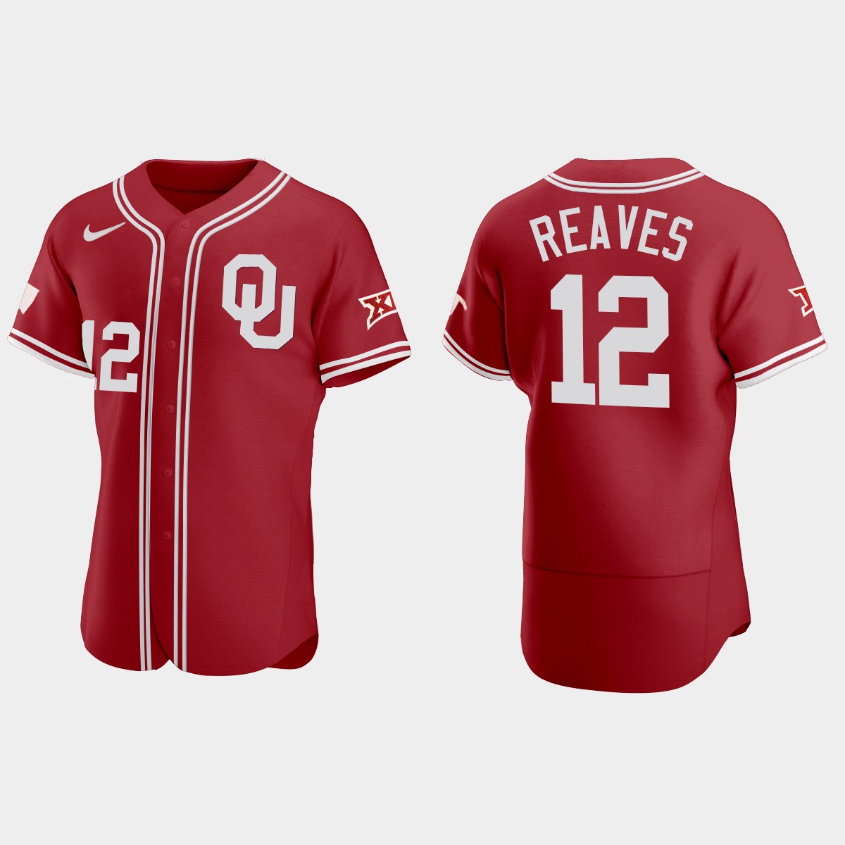 Austin Reaves Oklahoma Sooners 2021 Vapor Prime College  Jersey - Red