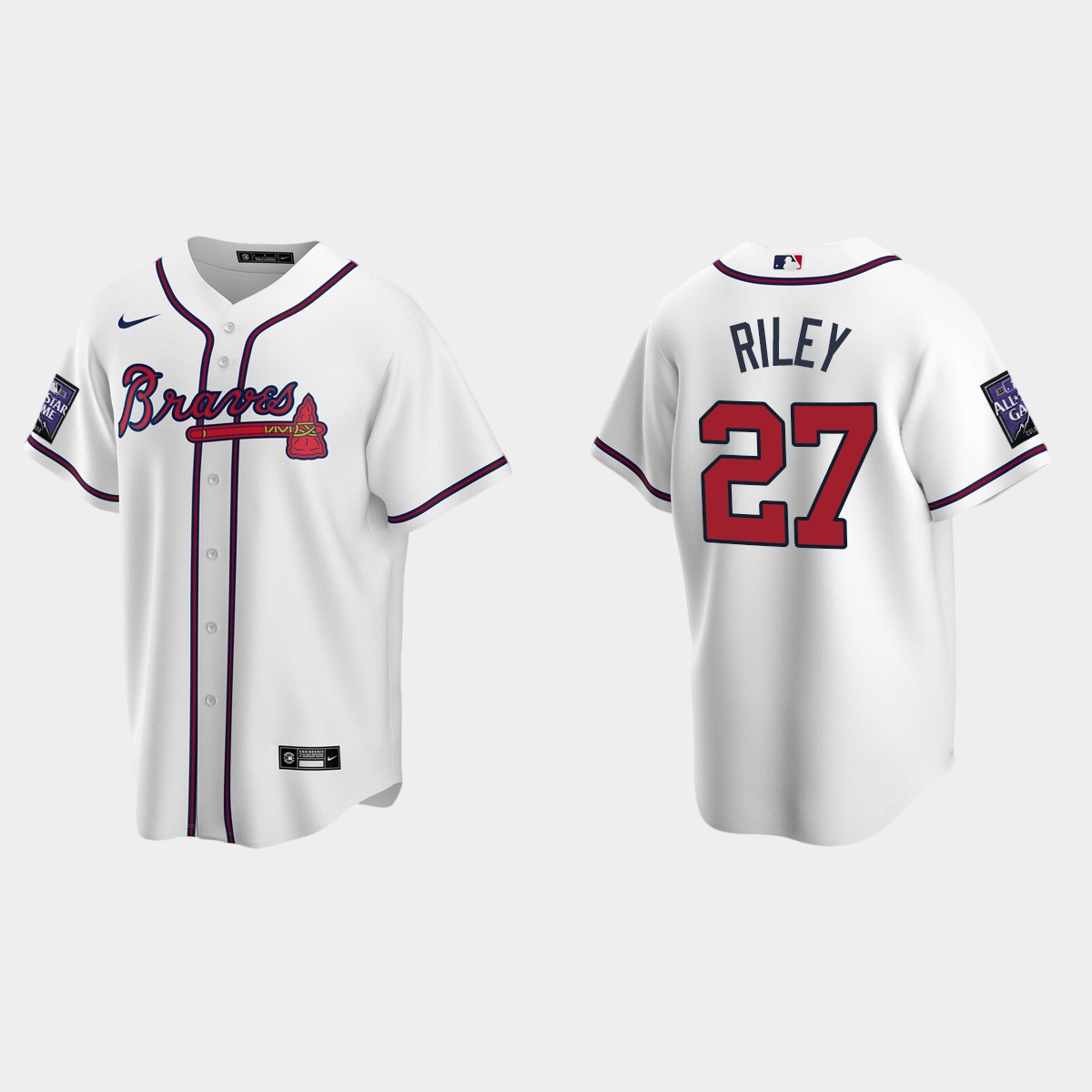 Austin Riley Atlanta Braves 2021 All-Star Game Alternate Jersey - White