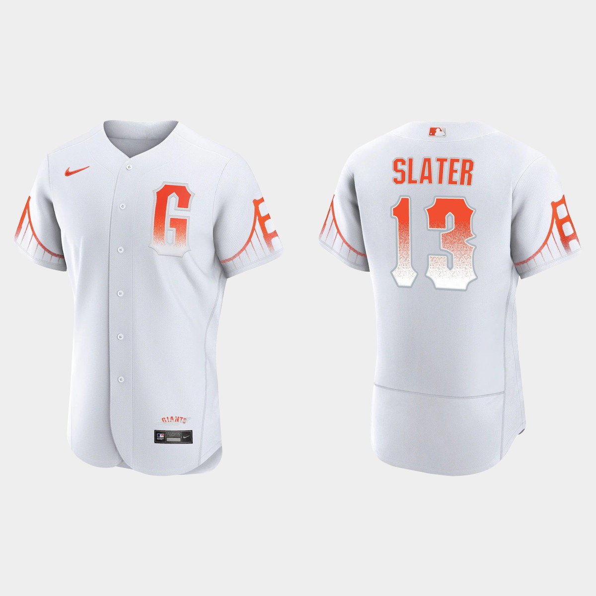 Austin Slater San Francisco Giants 2021 City Connect Jersey - White