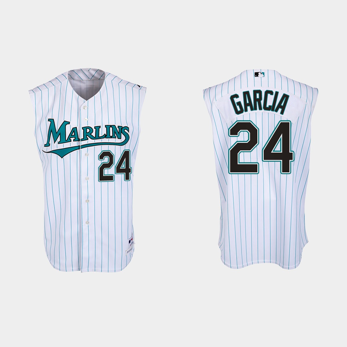 Avisail Garcia Florida Marlins Throwback Jersey - White Teal