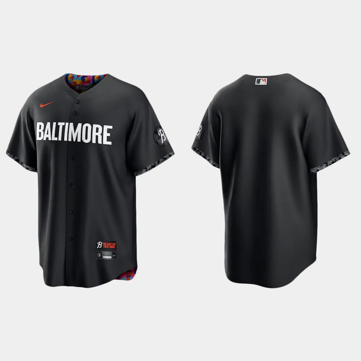 Baltimore Orioles 2023 City Connect Jersey - Black