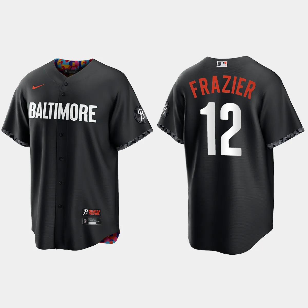 Baltimore Orioles Adam Frazier 2023 City Connect Jersey - Black