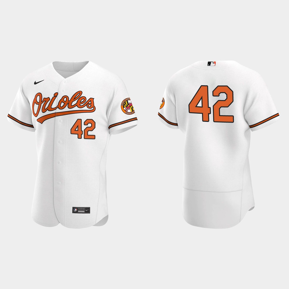 Baltimore Orioles Jackie Robinson Day Jersey - White