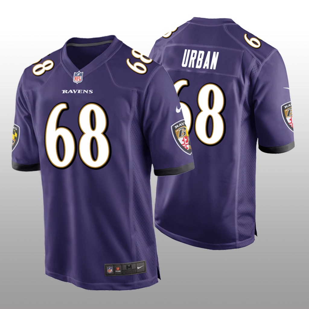 Baltimore Ravens Brent Urban Purple Jersey Game - Men's