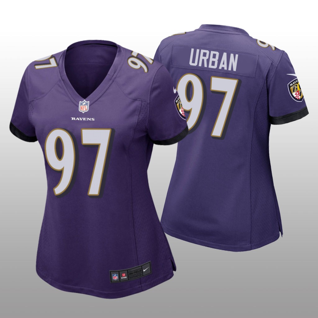 Baltimore Ravens Brent Urban Purple Jersey Game - Women's