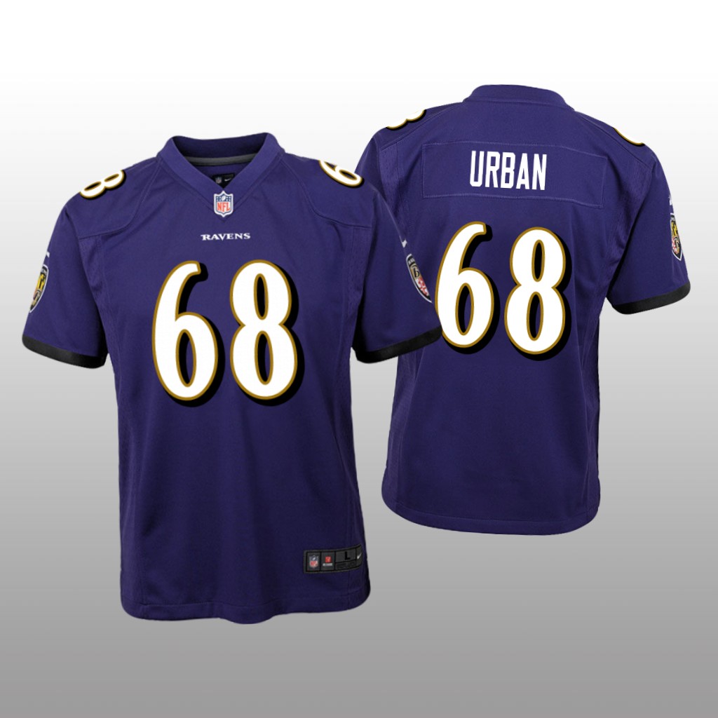 Baltimore Ravens Brent Urban Purple Jersey Game - Youth