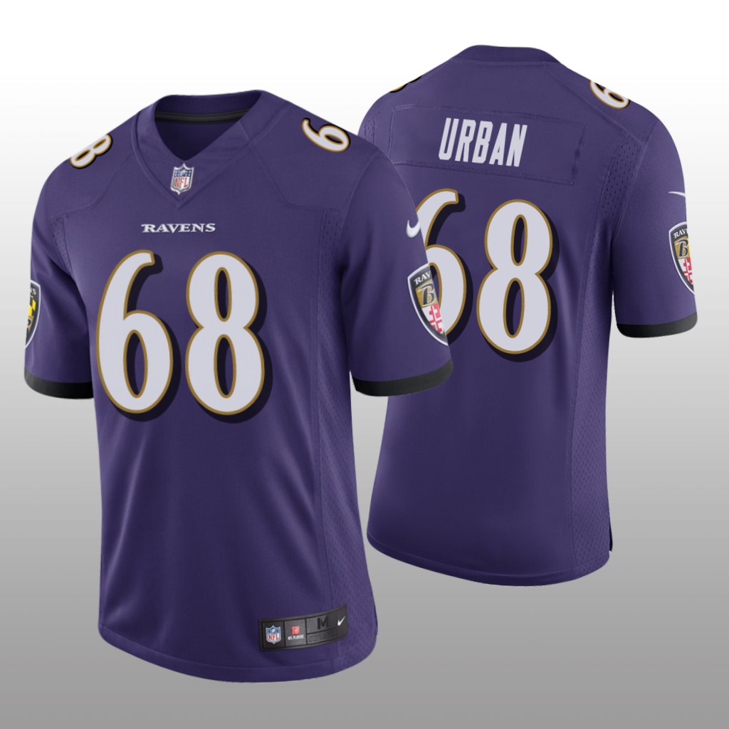 Baltimore Ravens Brent Urban Purple Jersey Vapor Limited Men's