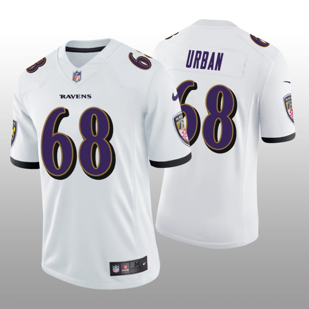 Baltimore Ravens Brent Urban White Jersey Vapor Limited Men's