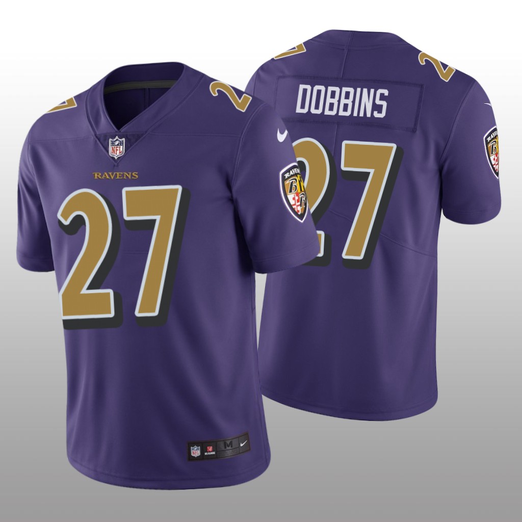 Baltimore Ravens J.K. Dobbins Purple Jersey Color Rush Limited - Men's