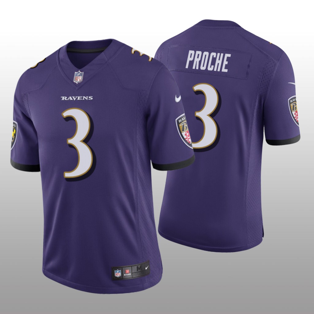 Baltimore Ravens James Proche Purple Jersey Vapor Limited Vapor Limited - Men's
