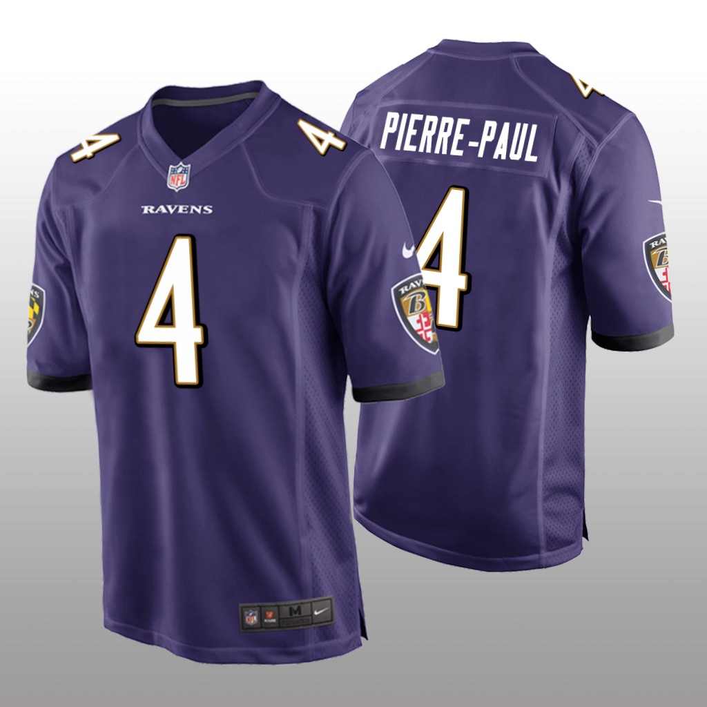 Baltimore Ravens Jason Pierre-Paul Purple Jersey Game - Men's