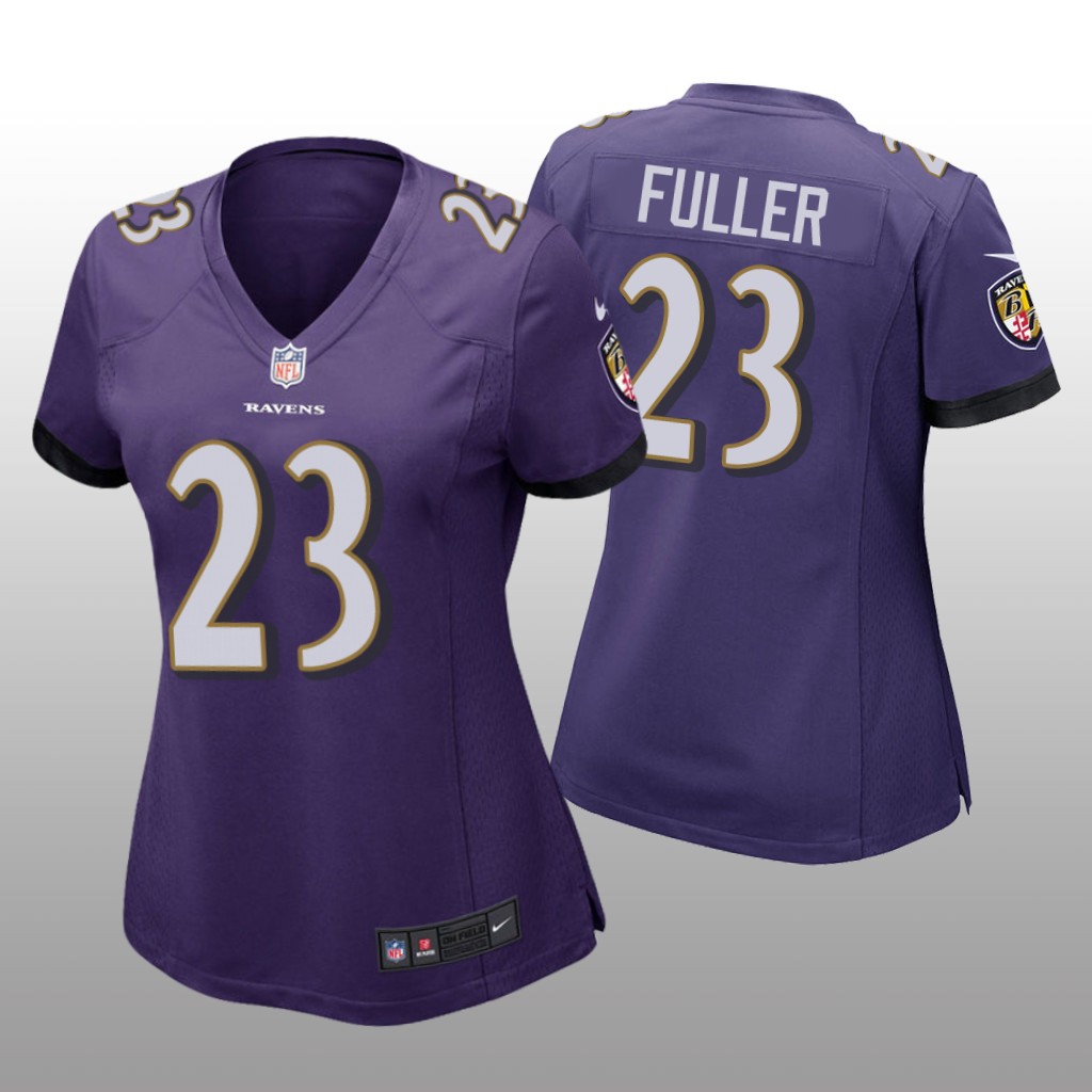Baltimore Ravens Kyle Fuller Purple Jersey Game - Women's