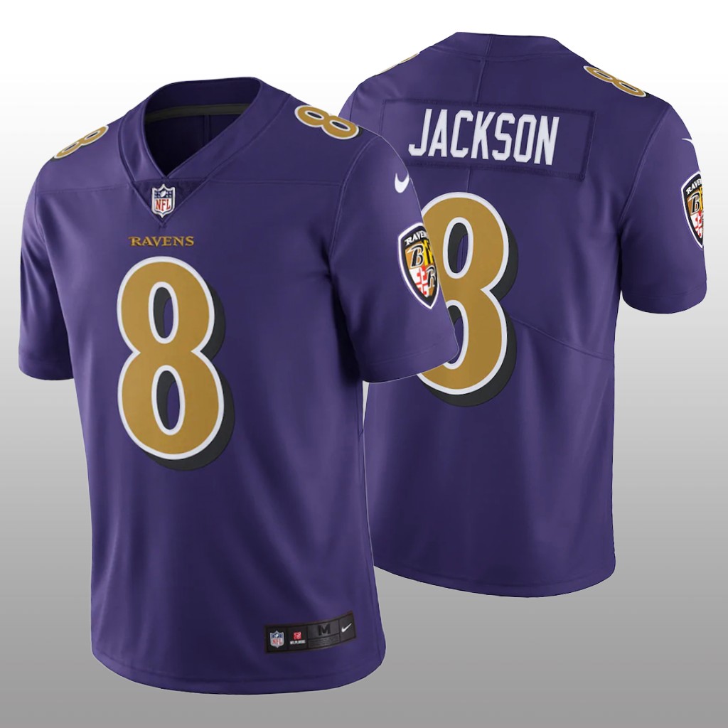 Baltimore Ravens Lamar Jackson Purple Jersey Color Rush Limited - Men's