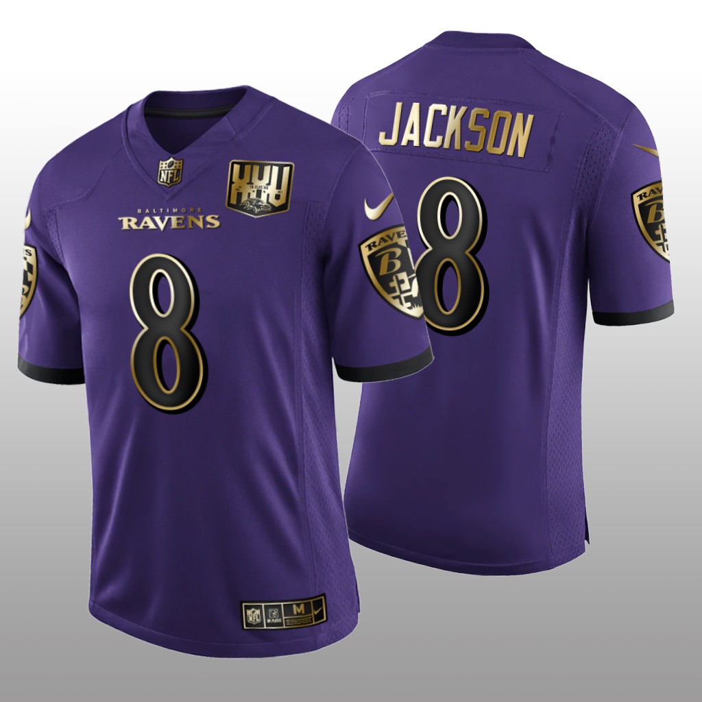 Baltimore Ravens Lamar Jackson Purple Jersey Vapor Limited - Men ...