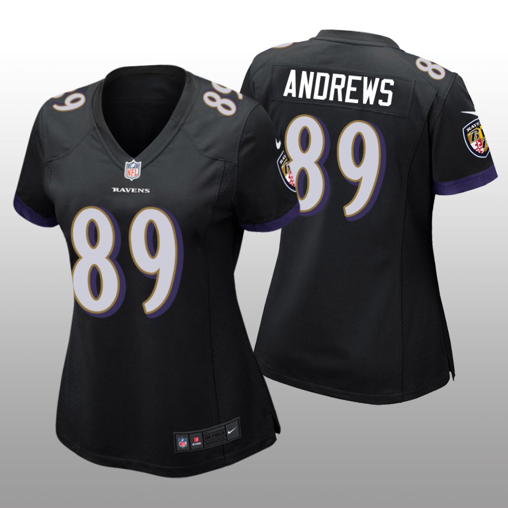 Baltimore Ravens Mark Andrews Black Jersey Game - Women's