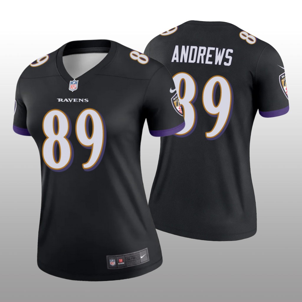 Baltimore Ravens Mark Andrews Black Jersey Legend - Women's