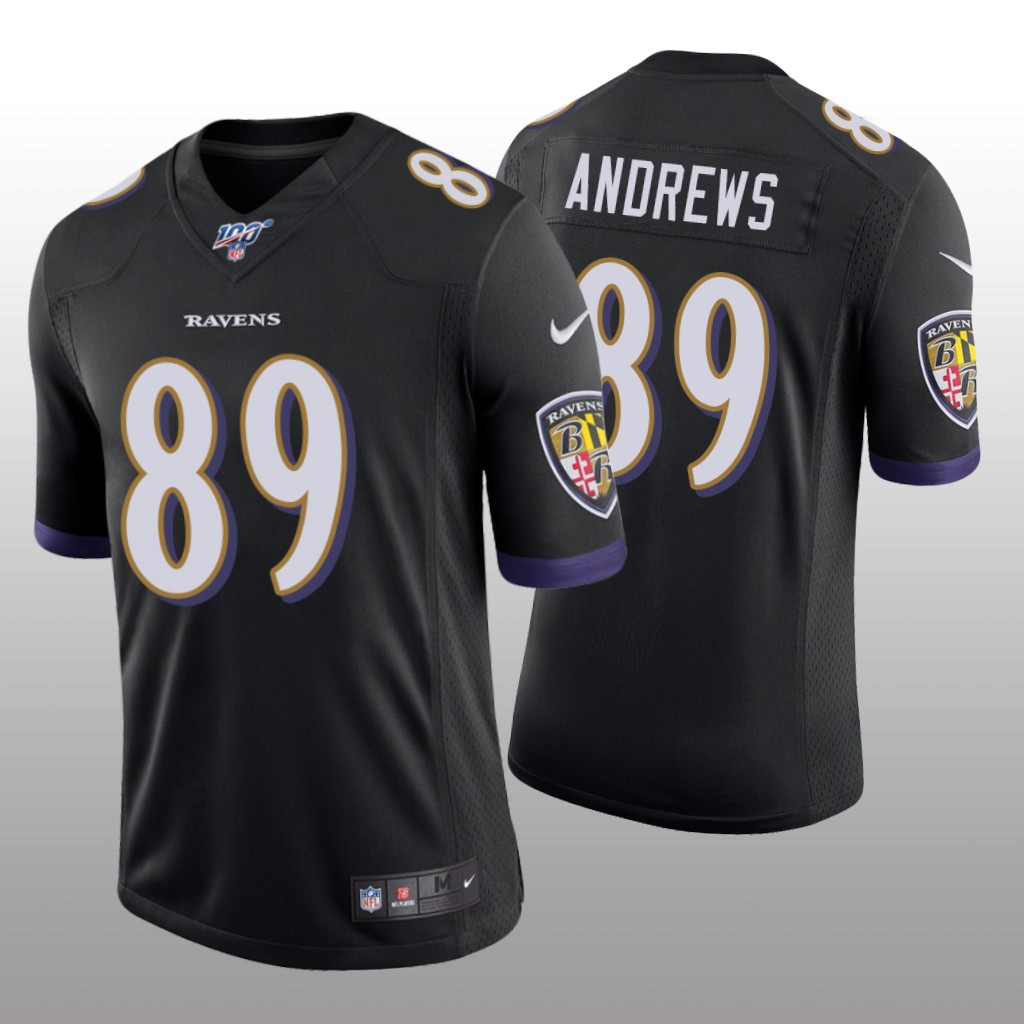 Baltimore Ravens Mark Andrews Black Limited Jersey 100th Season - Men's