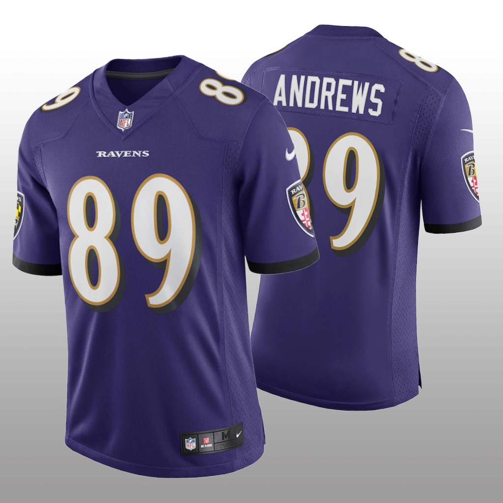 Baltimore Ravens Mark Andrews Purple Jersey Vapor Limited - Men's