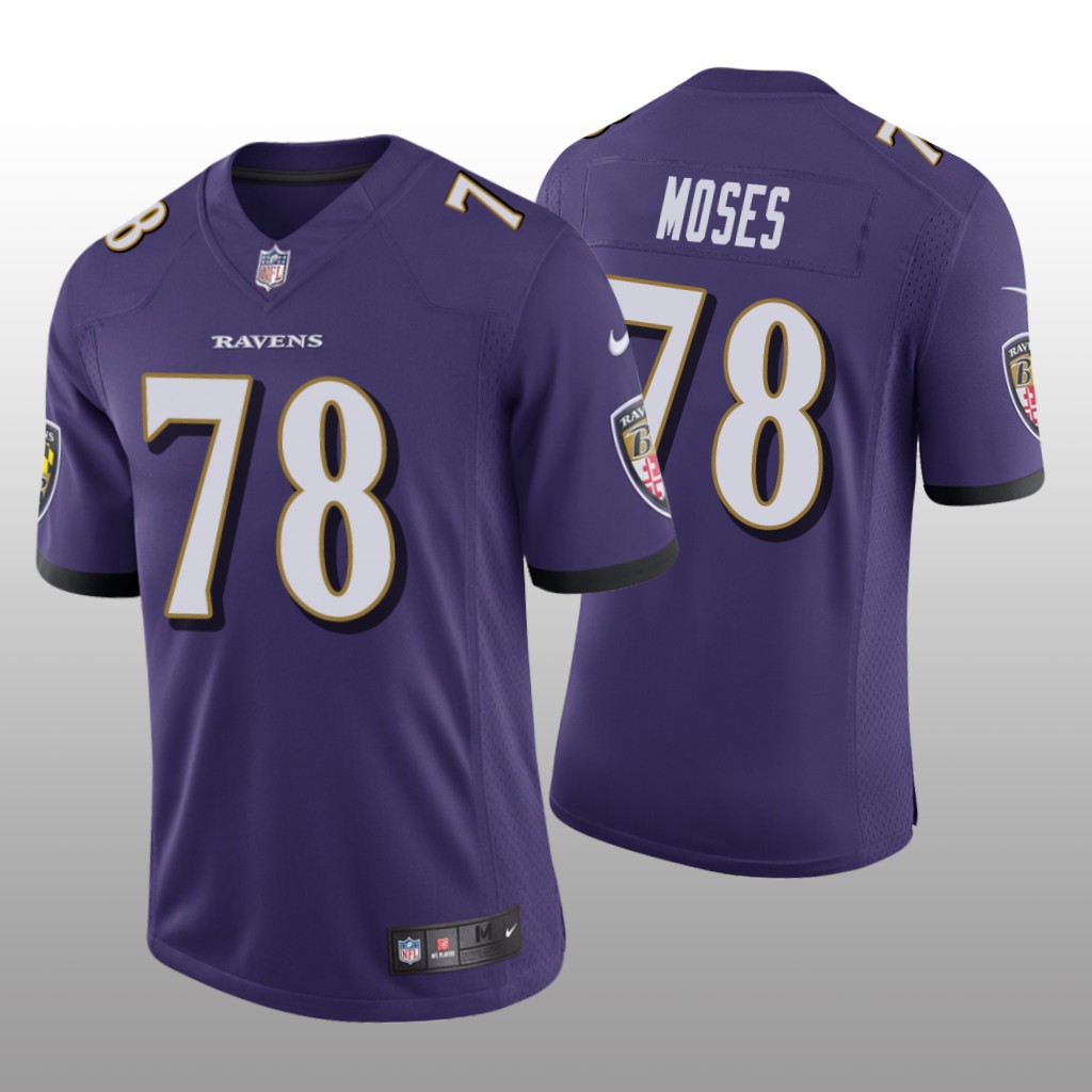 Baltimore Ravens Morgan Moses Purple Jersey Vapor Limited Vapor Limited - Men's