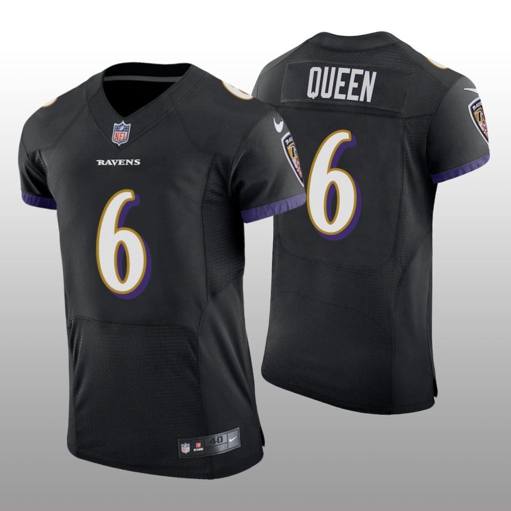 Baltimore Ravens Patrick Queen Black Jersey Vapor Elite Men's