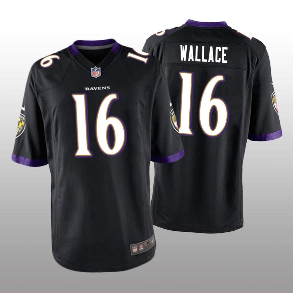 Baltimore Ravens Tylan Wallace Black Jersey Game - Men's
