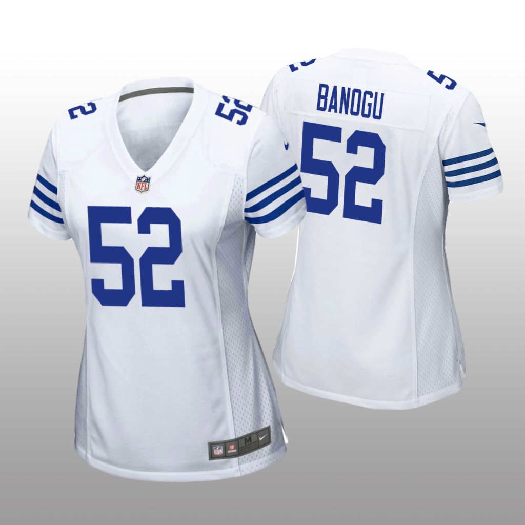 Ben Banogu Indianapolis Colts White NFL Draft Game Jersey