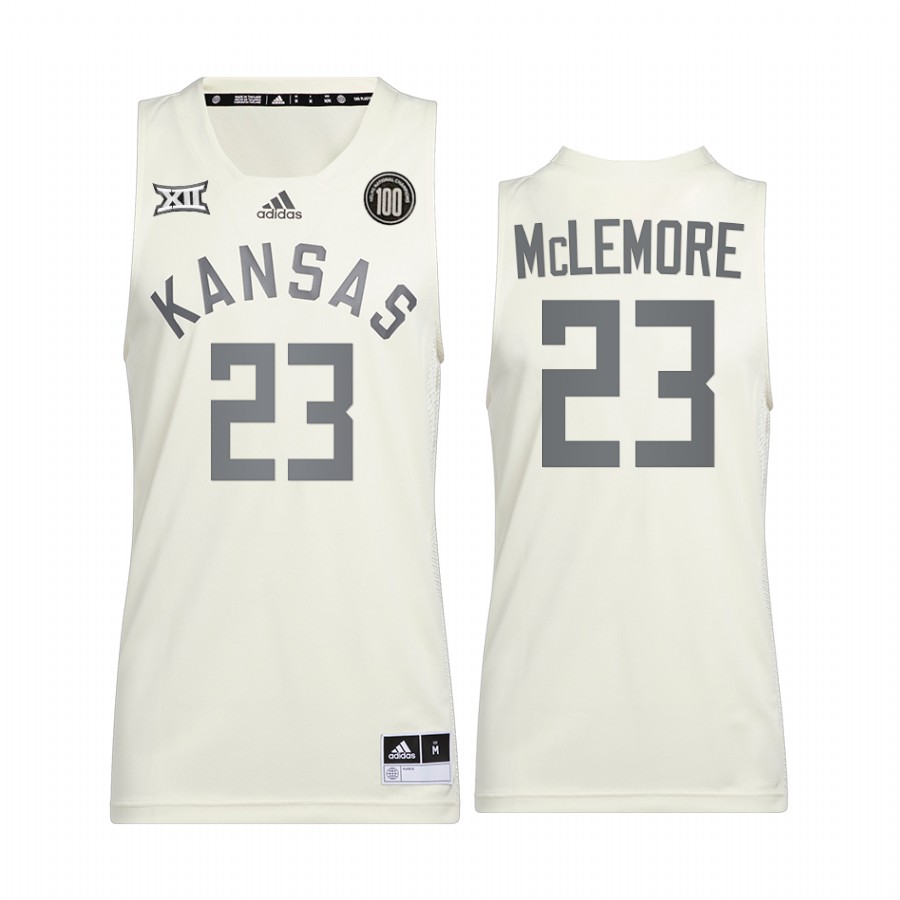 Ben McLemore Kansas Jayhawks White Jersey Reverse Retro Alumni