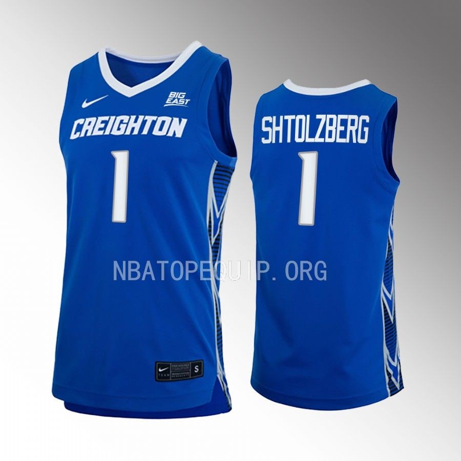 Ben Shtolzberg Creighton Bluejays Blue Jersey 2022-23 College