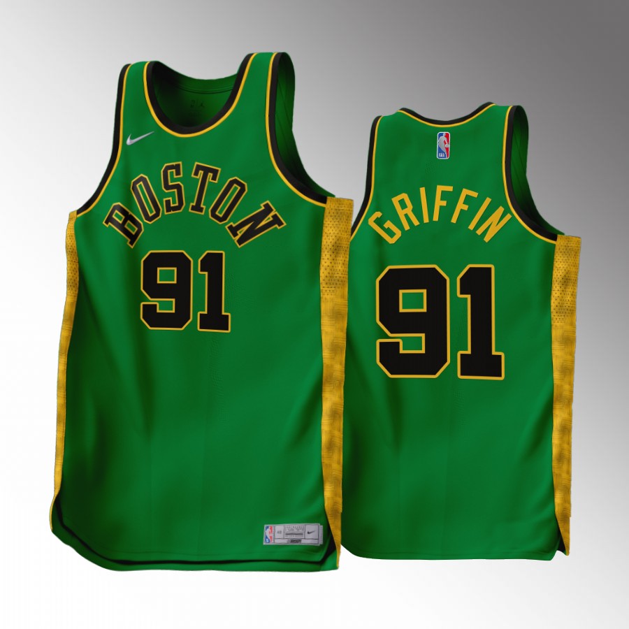 Blake Griffin 2022-23 Boston Celtics Green #91 Earned Edition Jersey Swingman