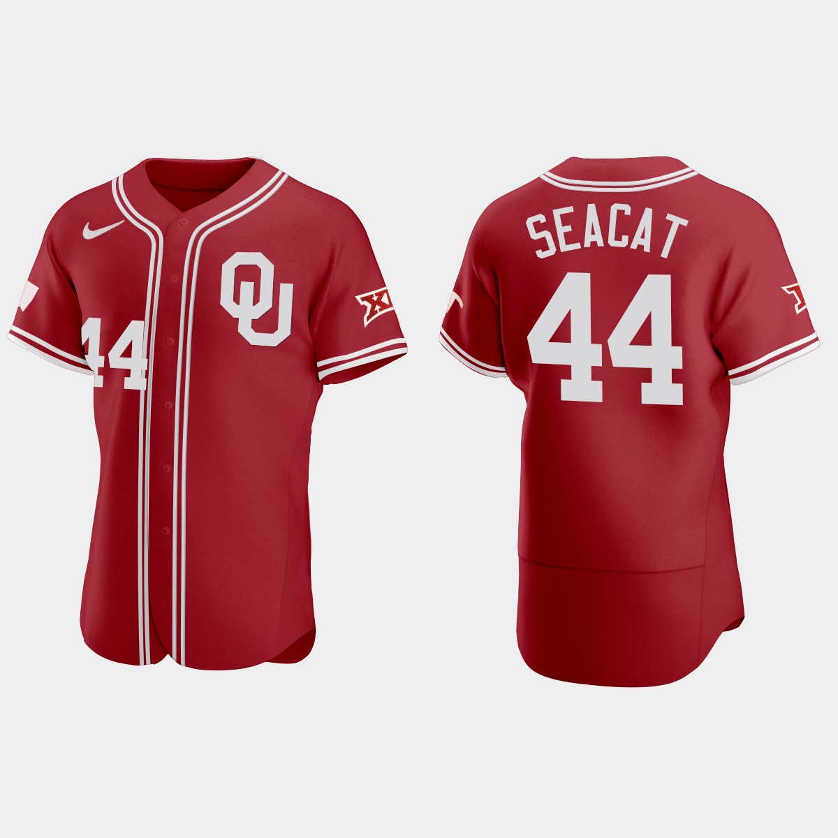 Blake Seacat Oklahoma Sooners 2021 Vapor Prime College  Jersey - Red