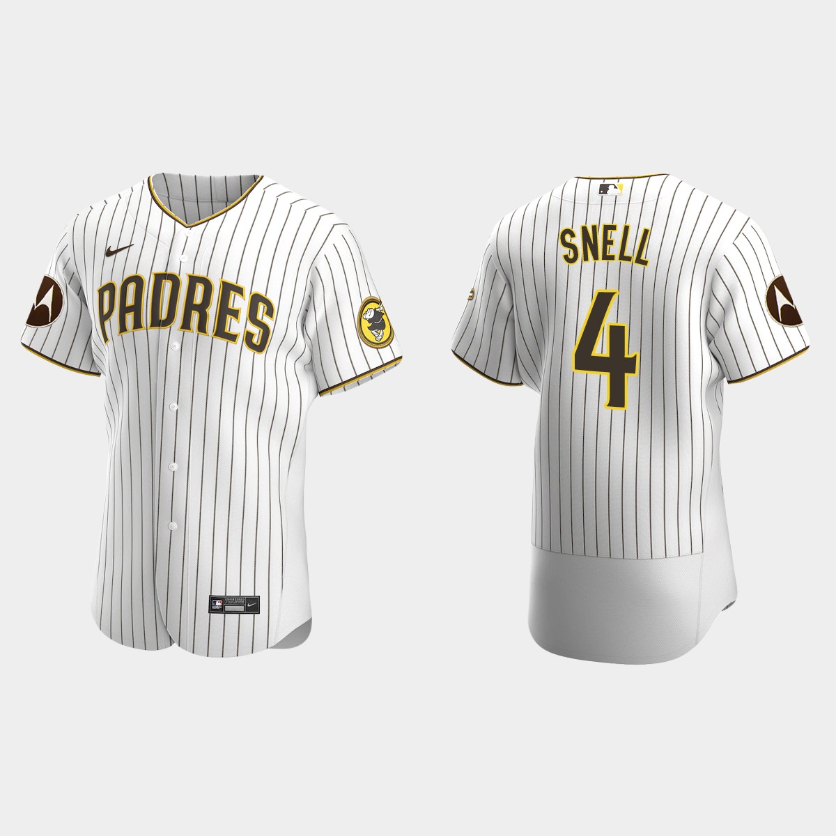 Blake Snell San Diego Padres 2023 Motorola Patch Jersey - White