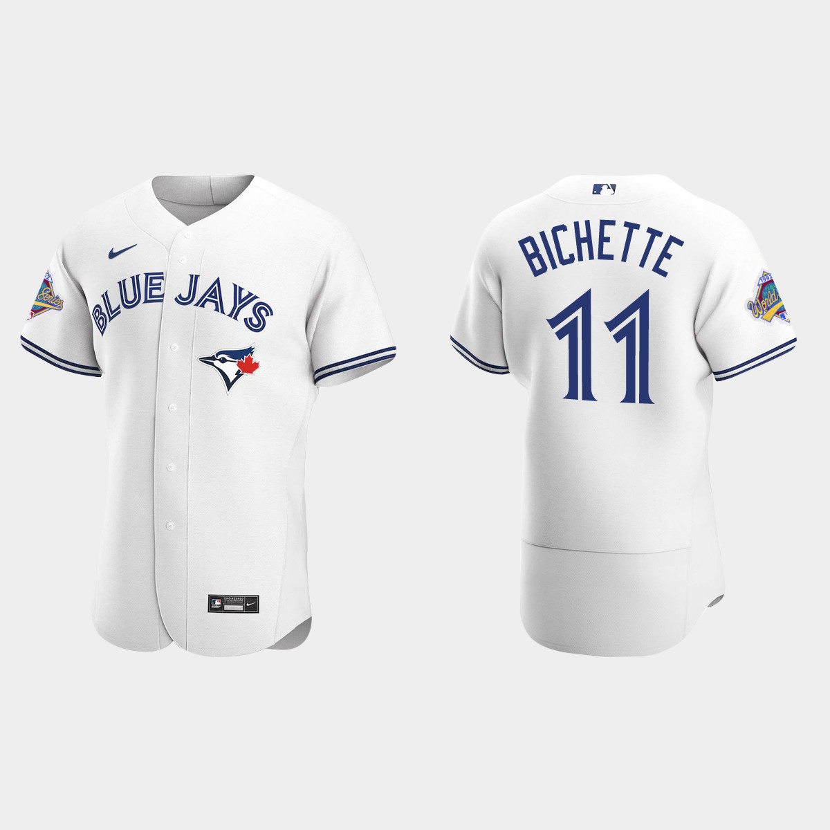 Bo Bichette Toronto Blue Jays 1992 World Series Patch Jersey - White