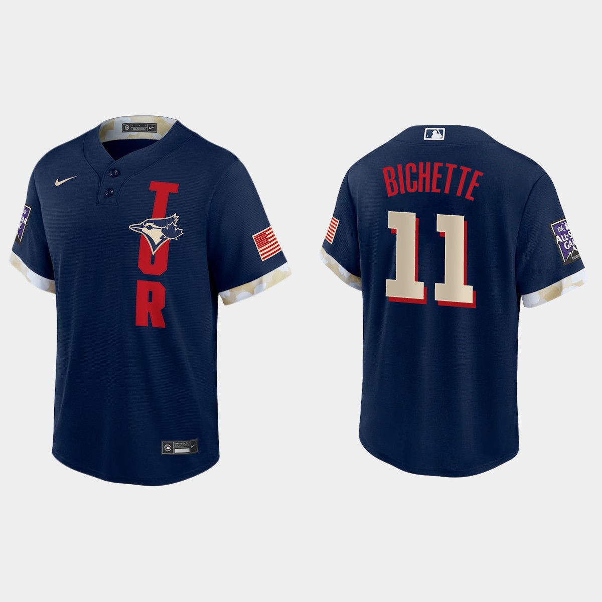 Bo Bichette Toronto Blue Jays 2021 MLB All-Star Game Jersey - Navy