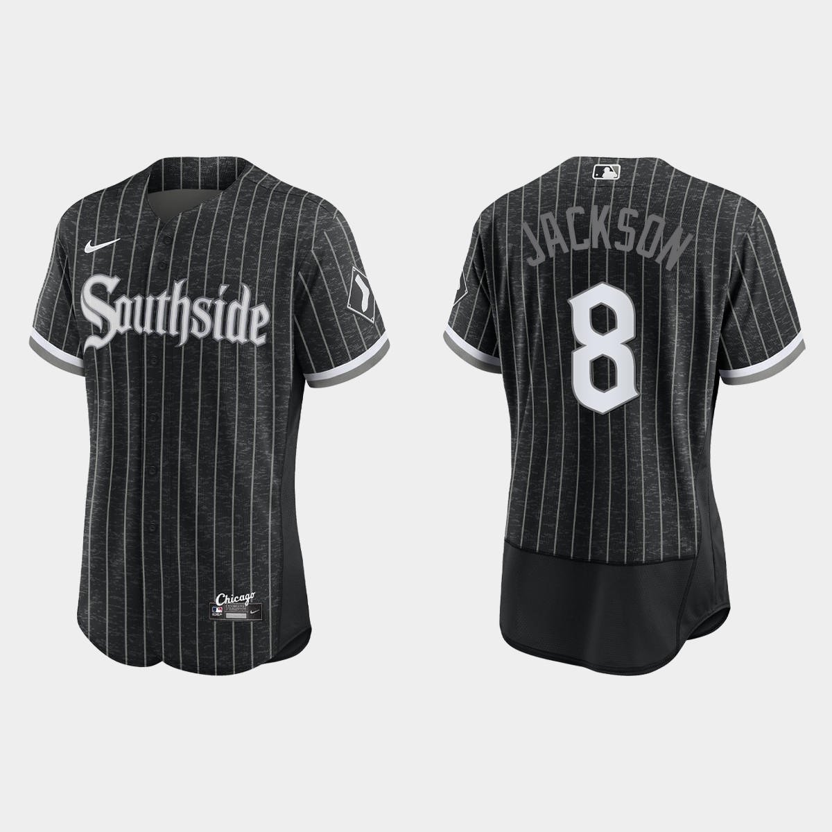 Bo Jackson Chicago White Sox 2021 City Connect Jersey - Black