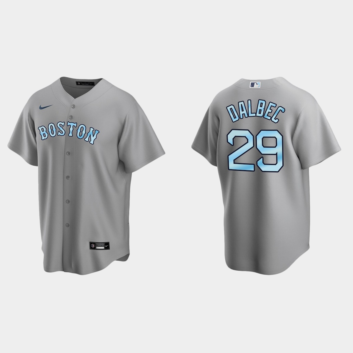 Bobby Dalbec Boston Red Sox 2022 Father's Day Jersey - Gray