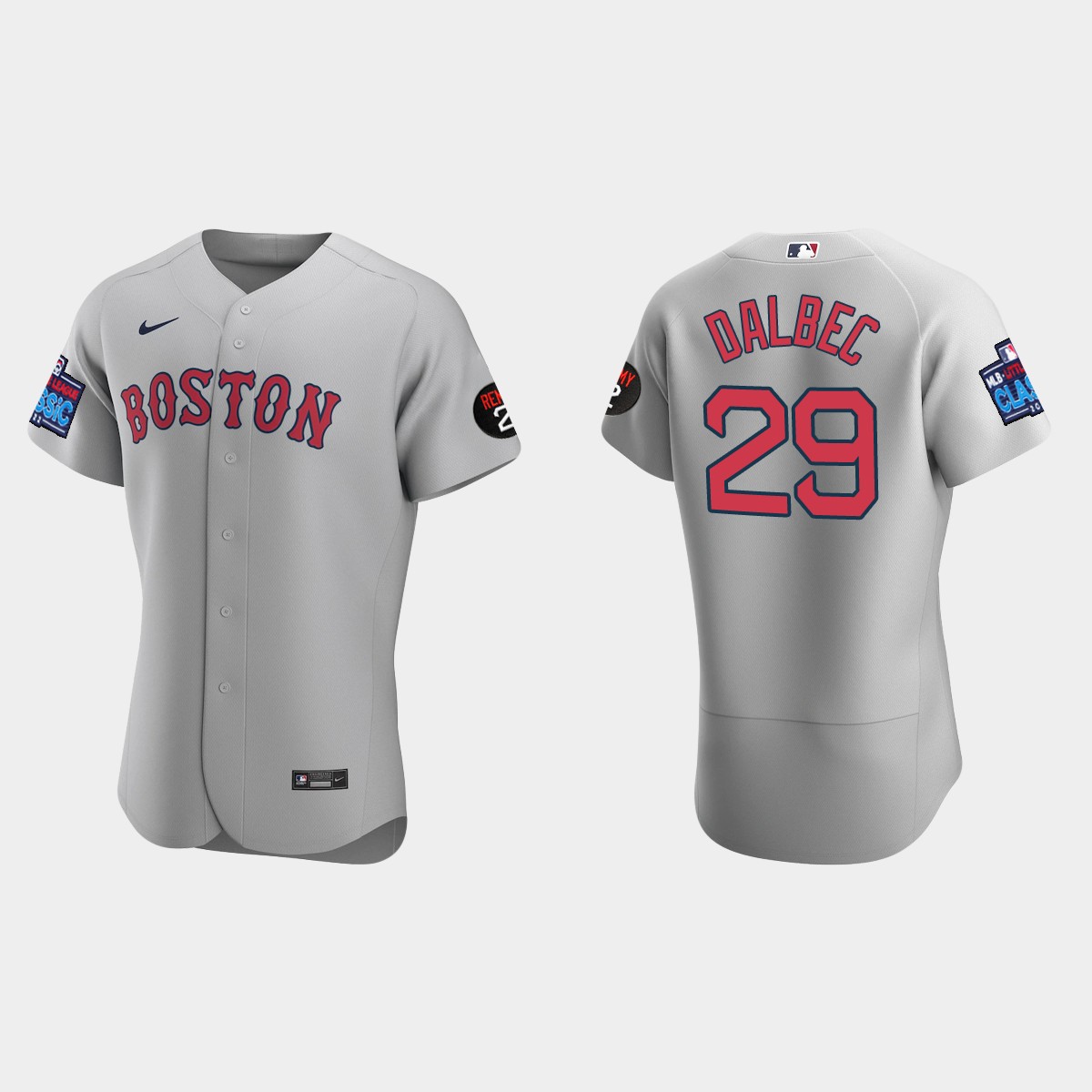 Bobby Dalbec Boston Red Sox 2022 Little League Classic Jersey - Gray
