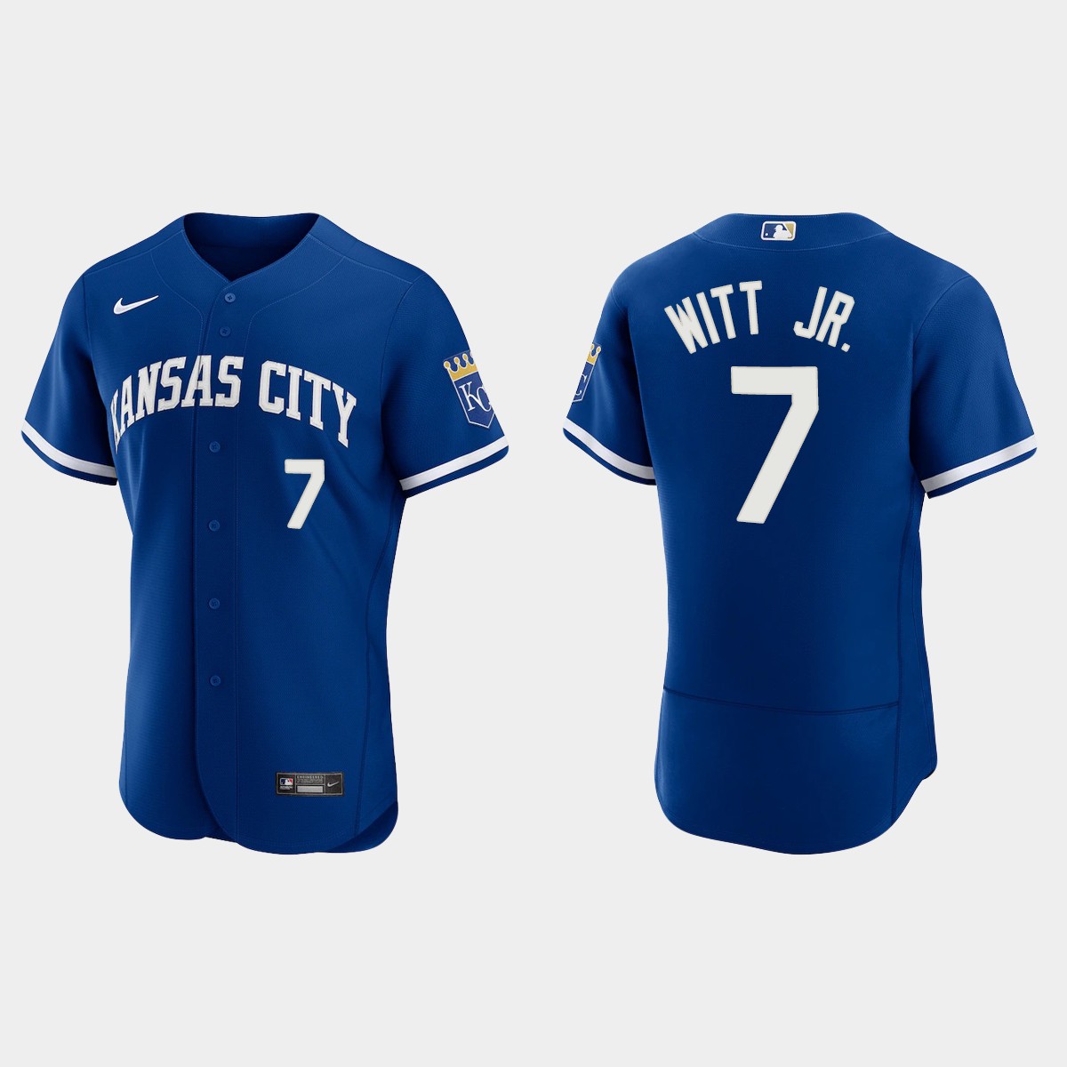 Bobby Witt Jr. Kansas City Royals 2022 Alternate Jersey - Royal