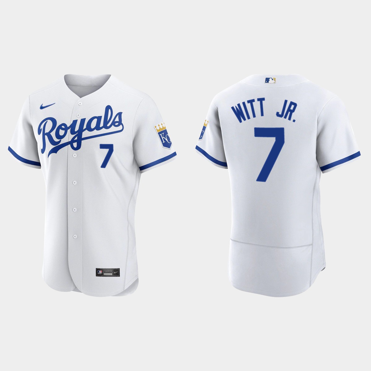 Bobby Witt Jr. Kansas City Royals 2022 Home Jersey - White