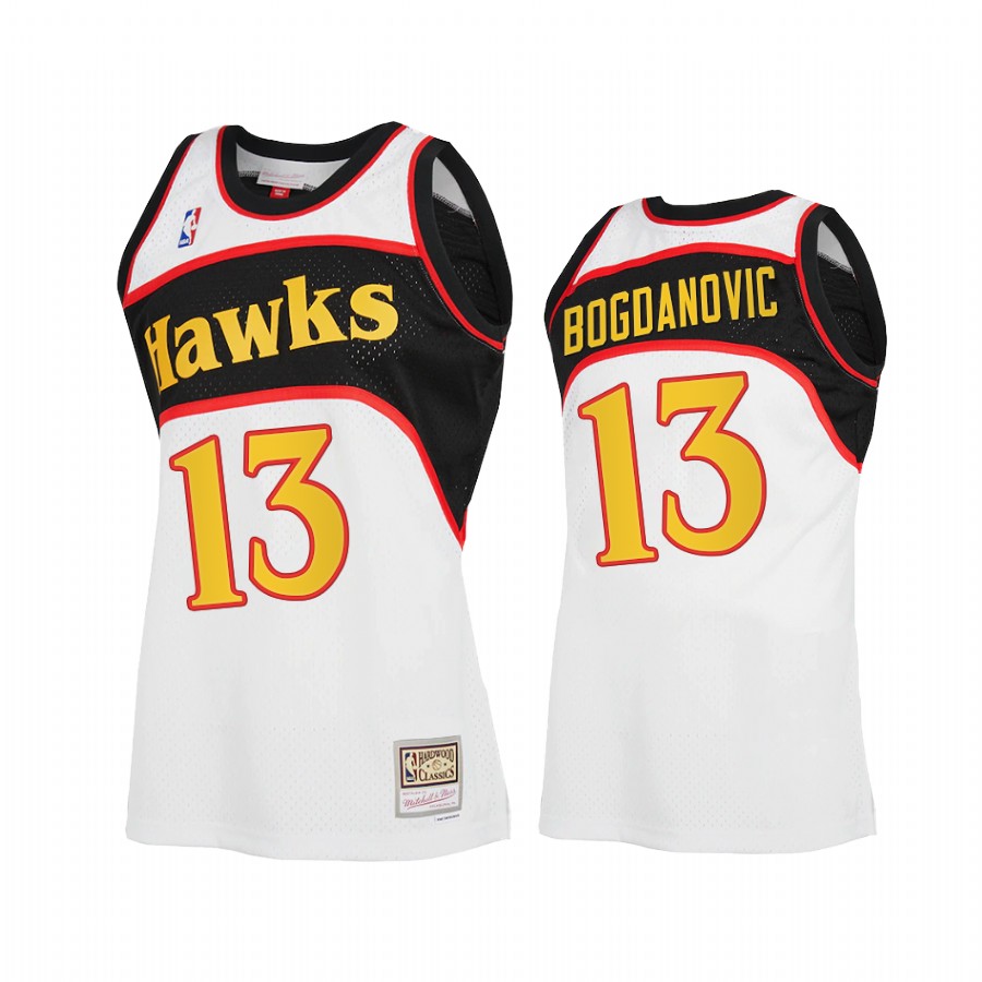 Bogdan Bogdanovic #13 Atlanta Hawks 2021 Reload 2.0 Jersey White