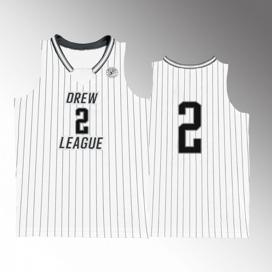 Boogie Ellis Drew League  #2 White Jersey USC Trojans
