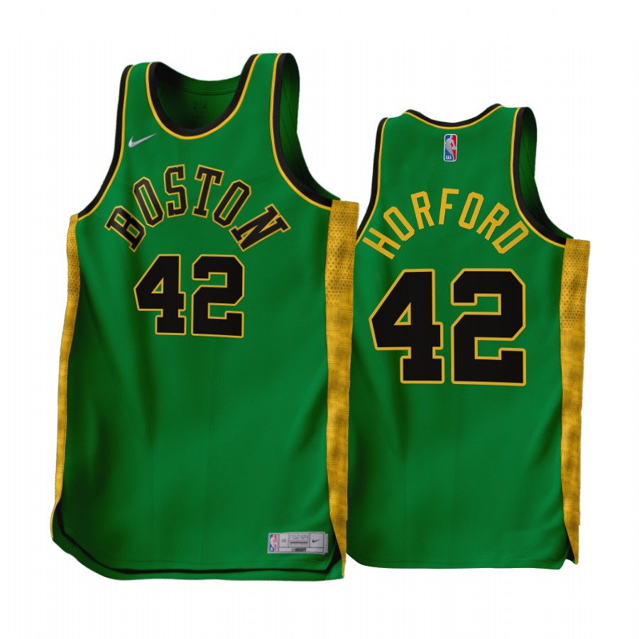 Boston Celtics Al Horford 2022-23 Earned Edition Green #42 Jersey