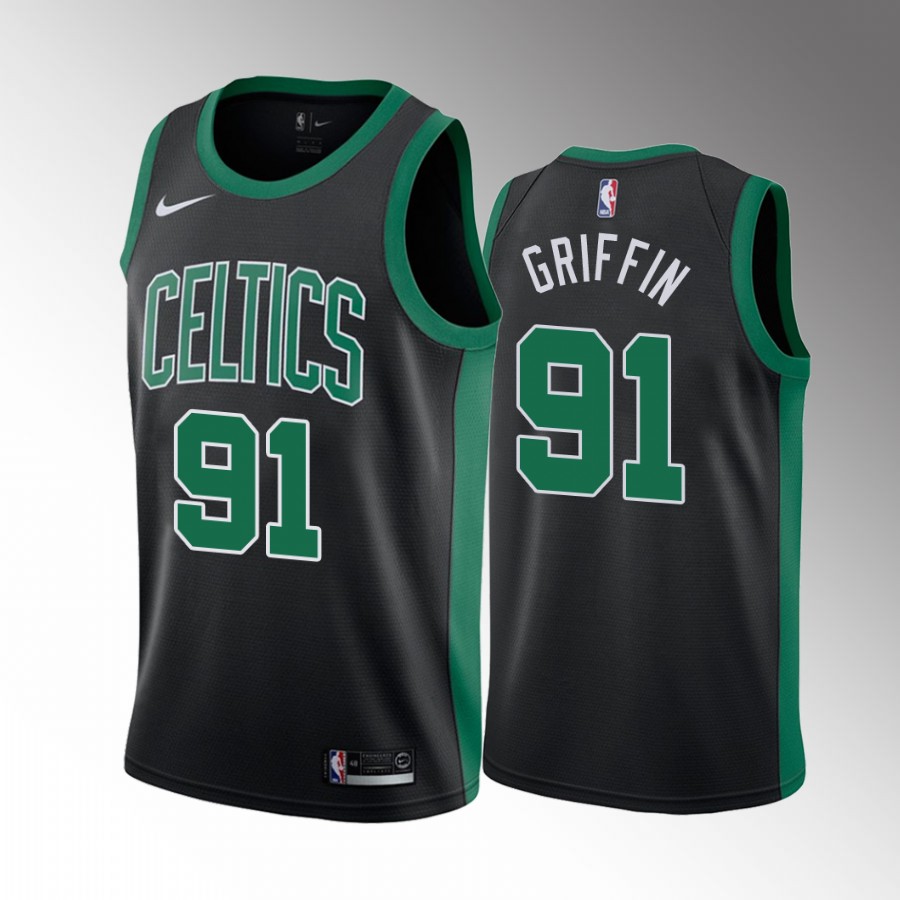 Boston Celtics Blake Griffin #91 Black Statement Edition Jersey Swingman