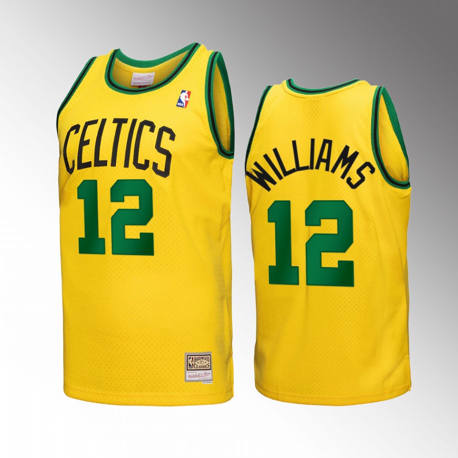 Boston Celtics Grant Williams Gold Reload 3.0 Men Jersey Mitchell Ness