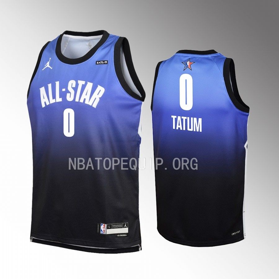 Boston Celtics Jayson Tatum 2023 NBA All-Star Youth Blue Jersey #0 Swingman