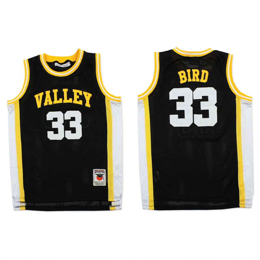 Boston Celtics Larry Bird Green Springs Valley High School  Jersey